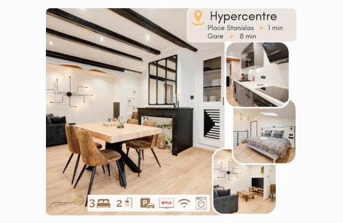 Saint Nicolas - Charles III - Ville vieille - Trois Maisons - Leopold Apartamento | Le Dom Calmet