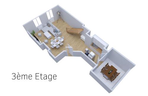 Thiers Apartamento | Le Double Pirou # 2 Appartements # Halte Auvergne