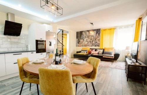 Hesingue Apartamento | Le Duplex by Leslodgespa - Loft moderne et confortable au style newyorkais, proche de Bâle et de l'aéroport
