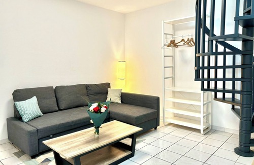 Nancy City Centre Apartamento | Le Duplex des Dominicains - Hyper Centre - Proche Place Stanislas - 44m2