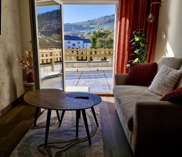 Granges-Aumontzey Apartamento | Le Duplex du Parc - Terrasse