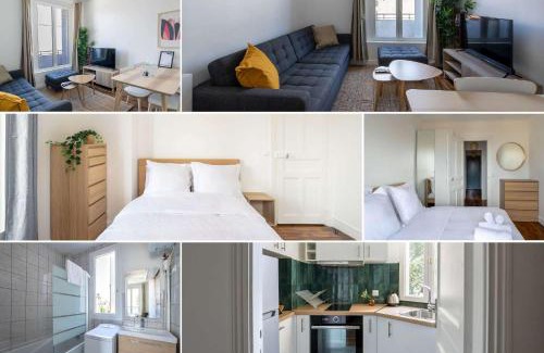 Asnieres-sur-Seine Apartamento | Le Dupont - Métro 13, 20 min Champs-Elysées