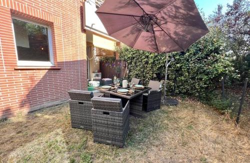 Toulouse North Apartamento | Le Ernest - Parking inclus, jardin privé et piscine
