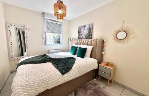 Toulouse North Apartamento | Le Ernest - Parking inclus, jardin privé et piscine