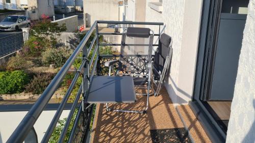 La Rochelle Apartamento | Le Fétilly avec parking privatif et climatisation