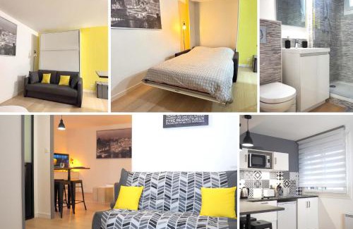 Faubourg-Raines Apartamento | Le Faubourg-Raines - Chaleureux studio à 5mn de la gare