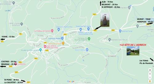 Lacaune Apartamento | Le Gîte de L'Adrech