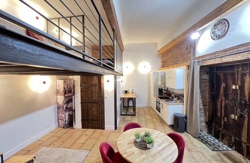 Capitole Apartamento | La Romance - Loft Ancien au coeur de Toulouse