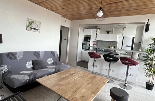 Minimes - Barriere de Paris Apartamento | Le Gemini, 6p - Wifi/Métro/Vue - proche Airbus