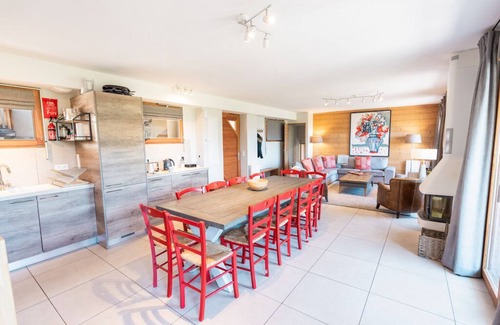 Vaujany Chalet De Esquí | Le Grand Galbert - chalet de 9 habitaciones para 18 personas