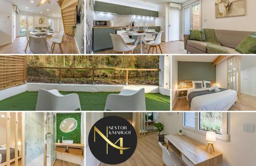 Auterive Apartamento | Le Green Duplex - Clim - Parking - Netflix - Nestor & Margot