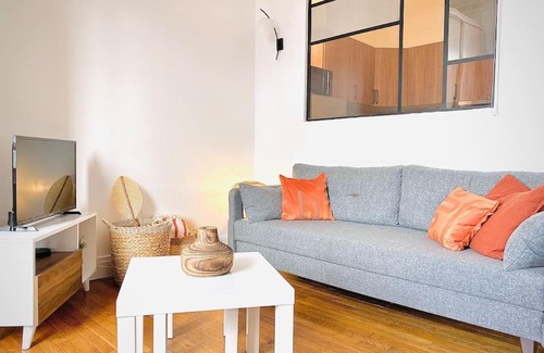 Secteur 1 Apartamento | Le Jean Macé, 200m gare, clim.
