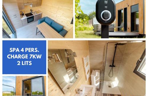 Bressols Chalet De Esquí | Le Laponya - Chalets climatisés avec SPA & Borne de recharge