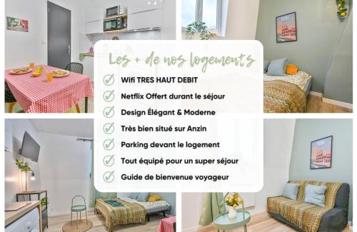 Anzin Apartamento | LE LITTLE ITALY - Parking I Netflix I WIFI - Dolce & Cosy