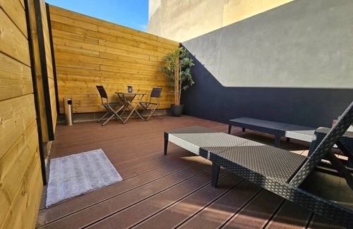 Lens Apartamento | Le Loft Lens : Jacuzzi - sauna - hammam