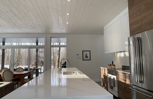 Eastman Chalet De Esquí | Le Luxe au Coeur de la Nature Adossé au Parc National du Mont Orford