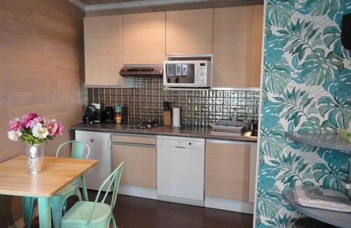 Saint-Gervais Apartamento | Le Marais Prestigioso Gran Apt, Balcón, AIRE ACONDICIONADO.