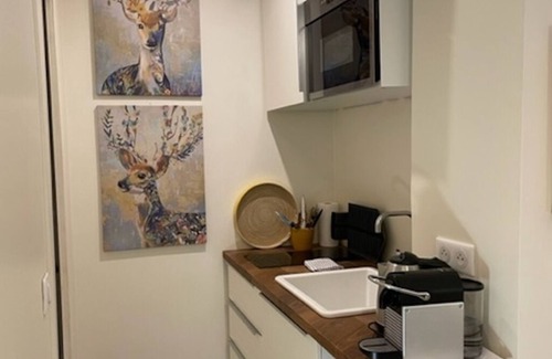 Arts-et-Metiers Apartamento | Estudio en el centro de París para una persona con aire acondicionado.