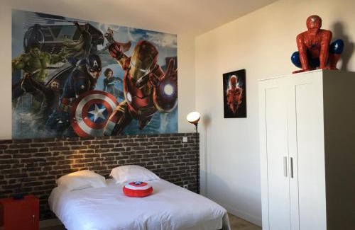 Centre Ville Apartamento | Le Marvel centre la Brèche wifi vue jardin