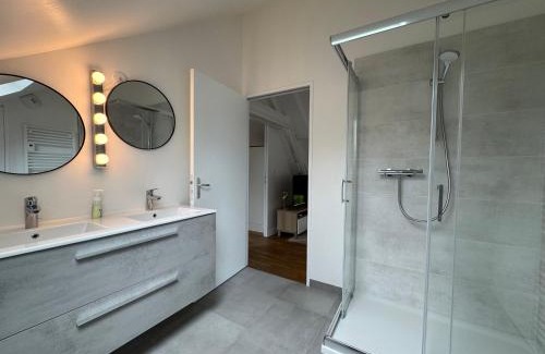 Orvault Apartamento | Le Mendo - Wi-Fi, TV, Parking, Moderne, Neuf