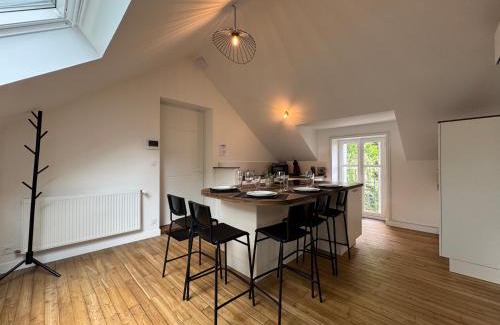 Orvault Apartamento | Le Mendo - Wi-Fi, TV, Parking, Moderne, Neuf