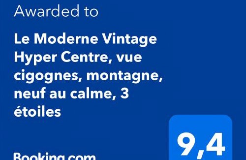 Munster Apartamento | Le Moderne Vintage Hyper Centre,3 chambres, neuf au calme, 3 étoiles