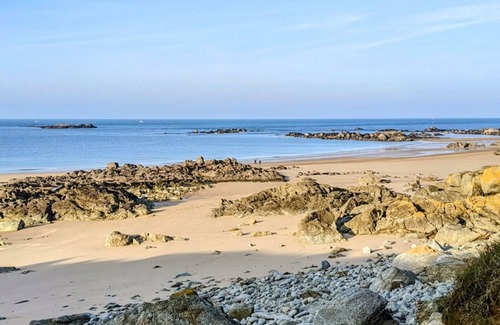 Pleherel-Plage-Vieux-Bourg Casa | "Le P'tit Galet" new house for 2/4 people, on one level, 450m from the sea, Wifi