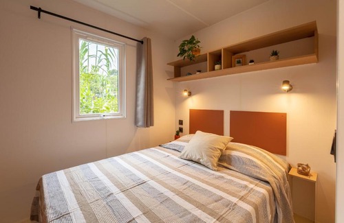 Giens Casa | Le Palmier, mobil-home sans vis-à-vis idéalement situé entre mer et vignes