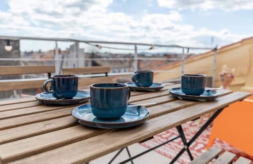 Gambetta Apartamento | Le Panorama ~ Rooftop & Air Conditioning