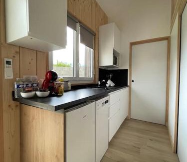 Cormoranche-sur-Saone Apartamento | Le petit chalet de la Ronzière de Miss K