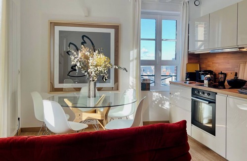 Honfleur Apartamento | Le Petit Loft du 10Honfleur, bright with nice view, dog allowed