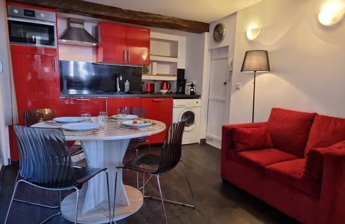 Enclos Apartamento | Le Petit Navire - 4P - Vista del Puerto de Honfleur