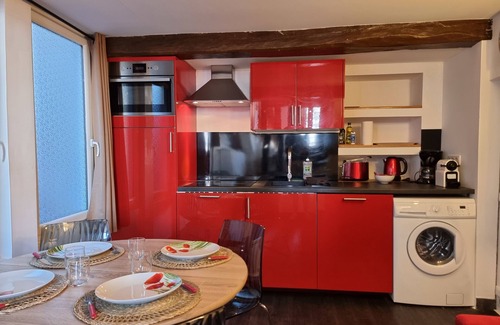 Enclos Apartamento | Le Petit Navire - 4P - Vista del Puerto de Honfleur
