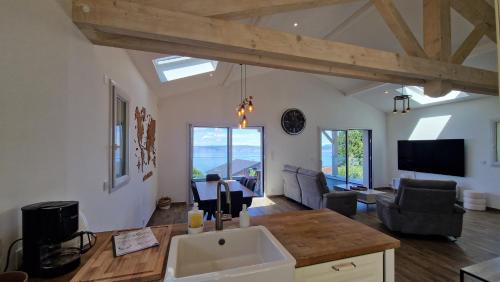 Neuvecelle Apartamento | Le Phare du Léman - Maison de vacances, vue sur le Lac Léman