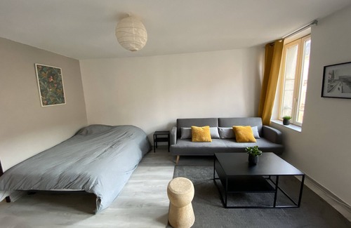 Poincare - Foch - Anatole France - Croix de Bourgogne Apartamento | LE POINCARE APARTMENT 1min from the train station