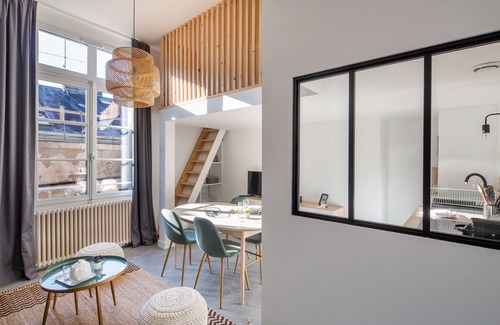 Graslin - Commerce Apartamento | Le Pommeraye – Élégance & confort en plein cœur de Nantes