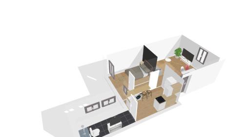Saint Joseph/Mittelharth Apartamento | Le Red St Léon : Lit Queen Size * WIFI * Idéal Couple