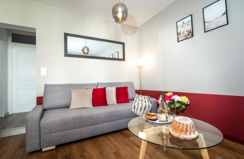 Saint Joseph/Mittelharth Apartamento | Le Red St Léon : Lit Queen Size * WIFI * Idéal Couple