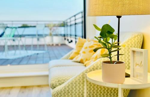 Donville-les-Bains Apartamento | Le Refuge de lAlbatros Vert