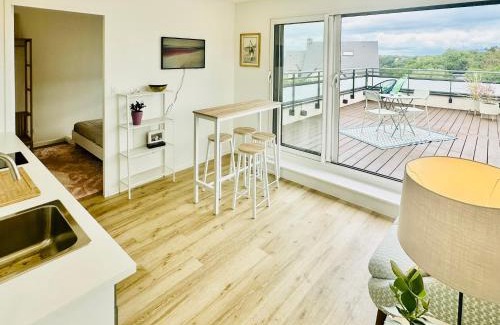 Donville-les-Bains Apartamento | Le Refuge de lAlbatros Vert
