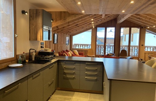 Le Bettaix Chalet De Esquí | Le Refuge du Cabri -15 people- sauna - jacuzzi Les Ménuires -Skis aux Pieds