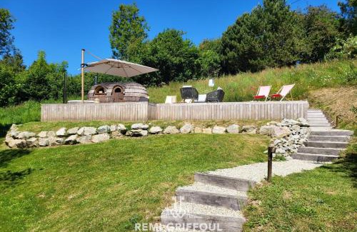 Gonneville-sur-Honfleur Casa | Le refuge Balte 4 - Nordic Spa with Wood Fire - Unique Experience