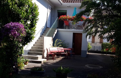 Saint-Amarin Apartamento | "Le relais Bleu" al pie de la montaña, espacioso, tranquilo, terraza + jardín, 4 + 2pers.