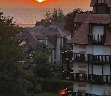 Tourgeville Apartamento | Le Roof Top-Apt T4-Proche Mer et Centre Ville