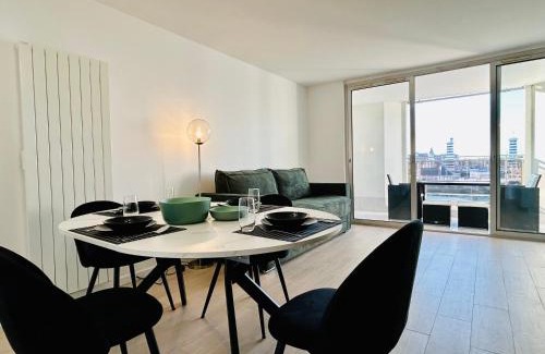 Trouville-sur-Mer Apartamento | Le Ru'Beach - T2 avec piscine , proche de la plage