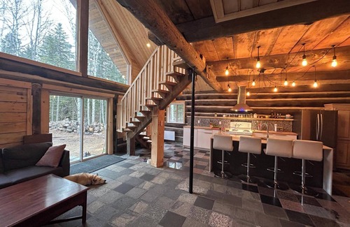 Matawinie Regional County Municipality Chalet De Esquí | Le Saphira - Chalet en bois rond