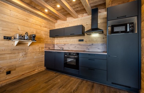 Saint-Jean-Saint-Nicolas Chalet De Esquí | Le Sorbier Chalet 2 Chambres Pierres et Bois Avec Bain Nordique
