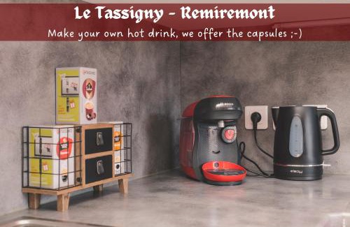 Remiremont Apartamento | Le Tassigny 3 étoiles - Hyper-Centre Balneo Wifi Parking