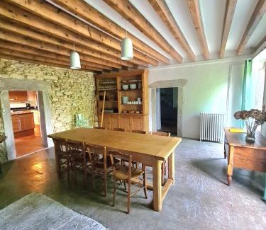 Pays de la Chataigneraie Casa | Le Terrier maison de campagne 250 m2 grande capacité 20 couchages, 4500m2 de terrain