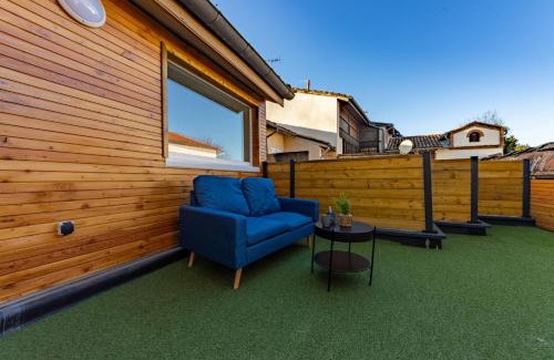 Castelsarrasin Apartamento | Le toit terrasse proche commodités parking facile